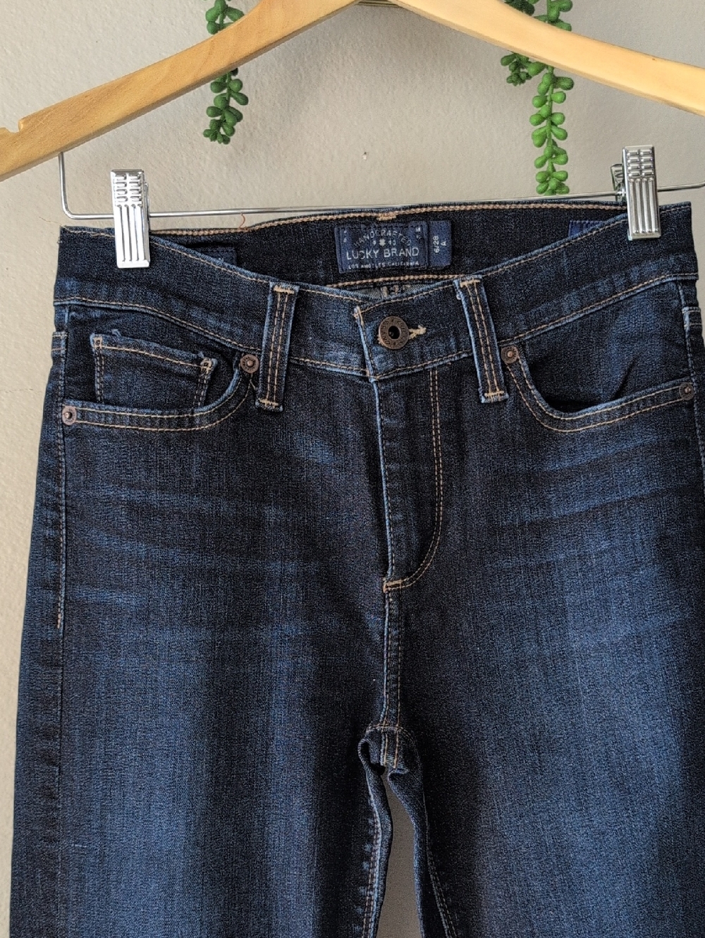Lucky Brand Dark Indigo Legging Jeans